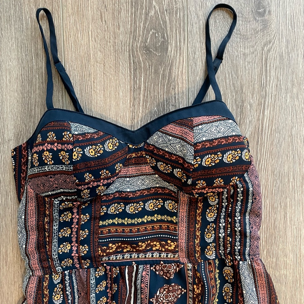 Xhilaration Multicolor Smocked Dress